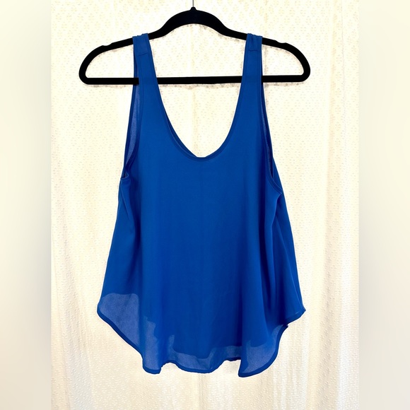 Lush Tops - Lush Blue Tank. Size Small